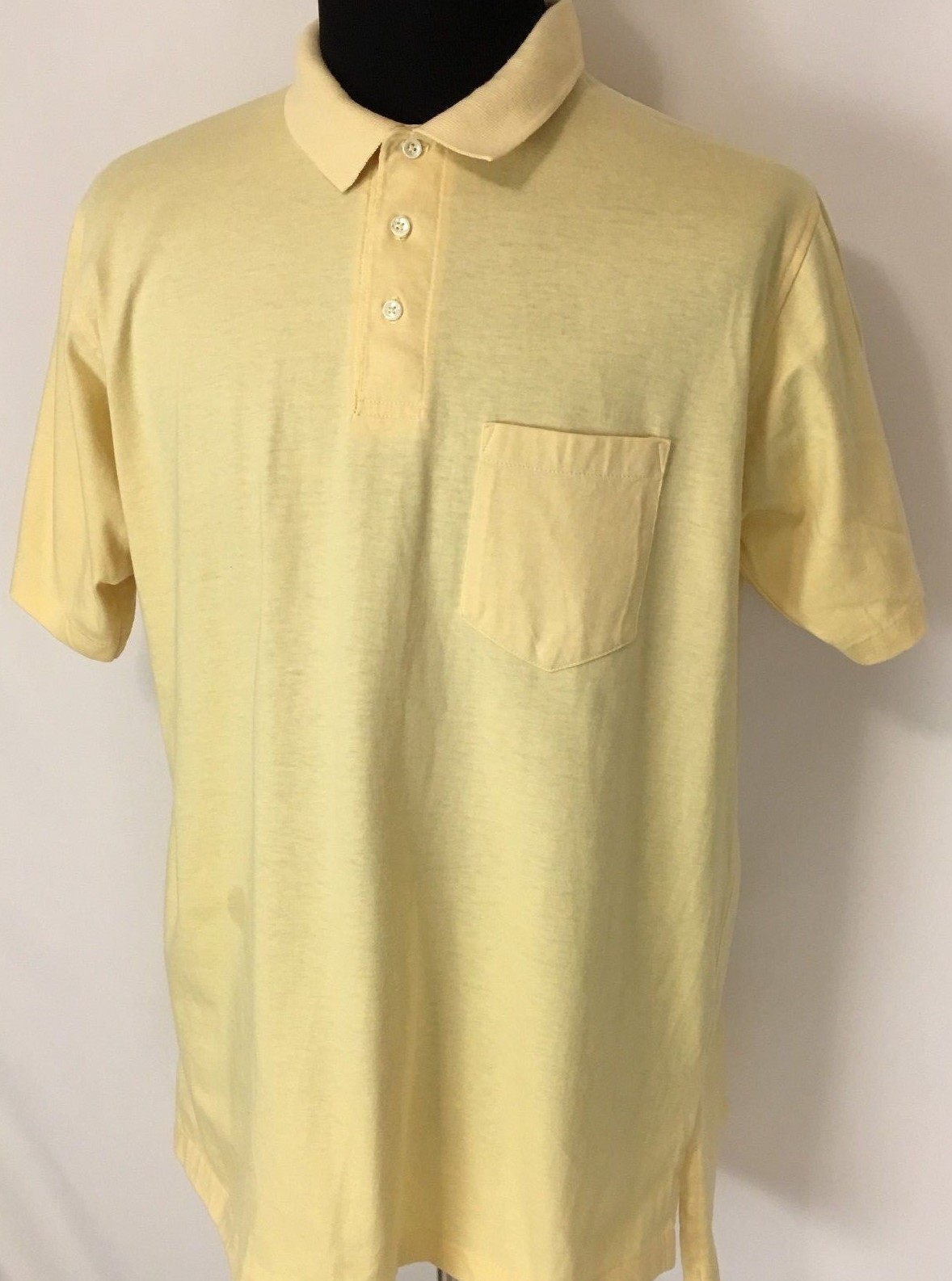 ROUNDTREE & YORKE MEN’S Sz XL QUALITY OUTDOOR WEAR CASUAL POLO SHIRT MADE IN USA
