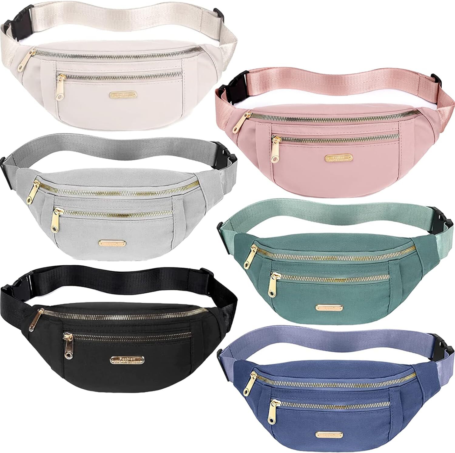 Womens Waist Bag Fanny Pack Belt Bag Pouch Waterproof Mobile Phone Bag Wallet US