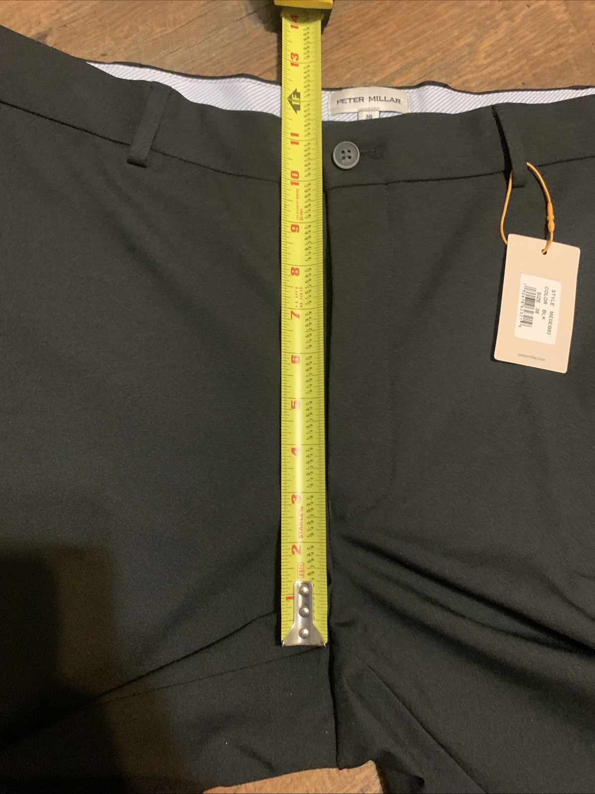 NEW Peter Millar Mens Salem Performance Shorts 38 X 9 Classic Fit Crown Sport