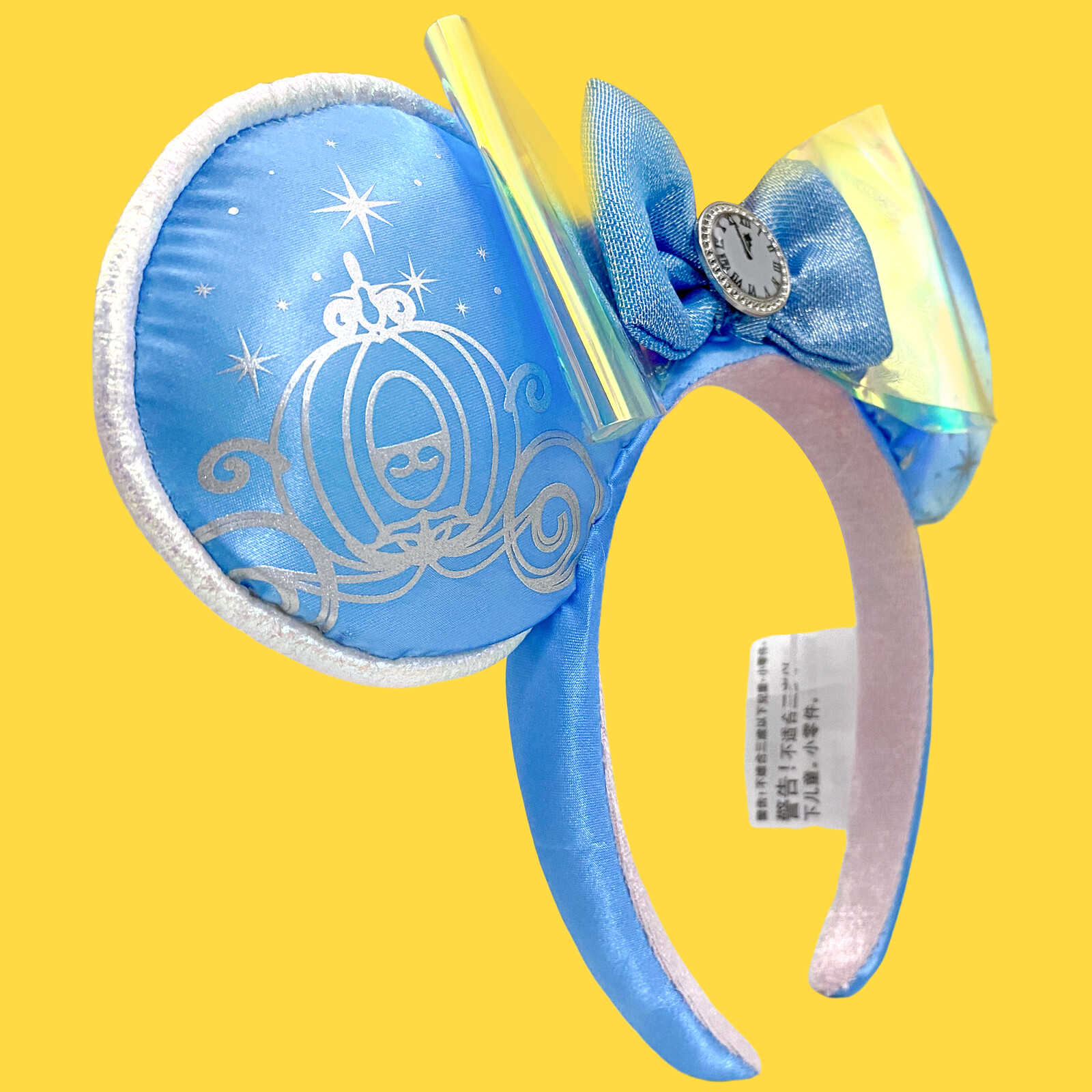 Disney-Park’s 2025 Cinderella Minnie Mouse Blue Ears Headband Disneyland NWT