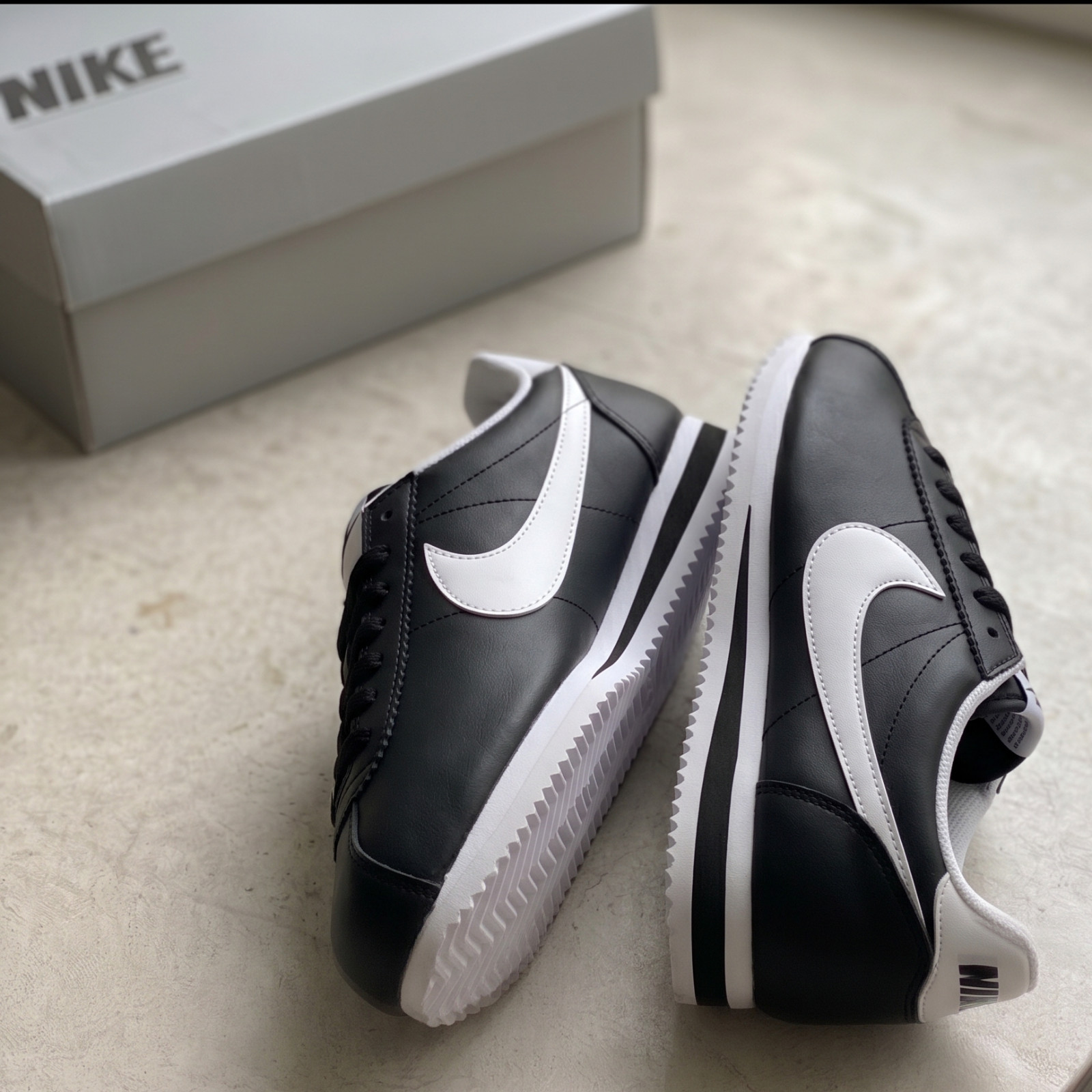 Nike Cortez 2023 Black White Size 10 B15