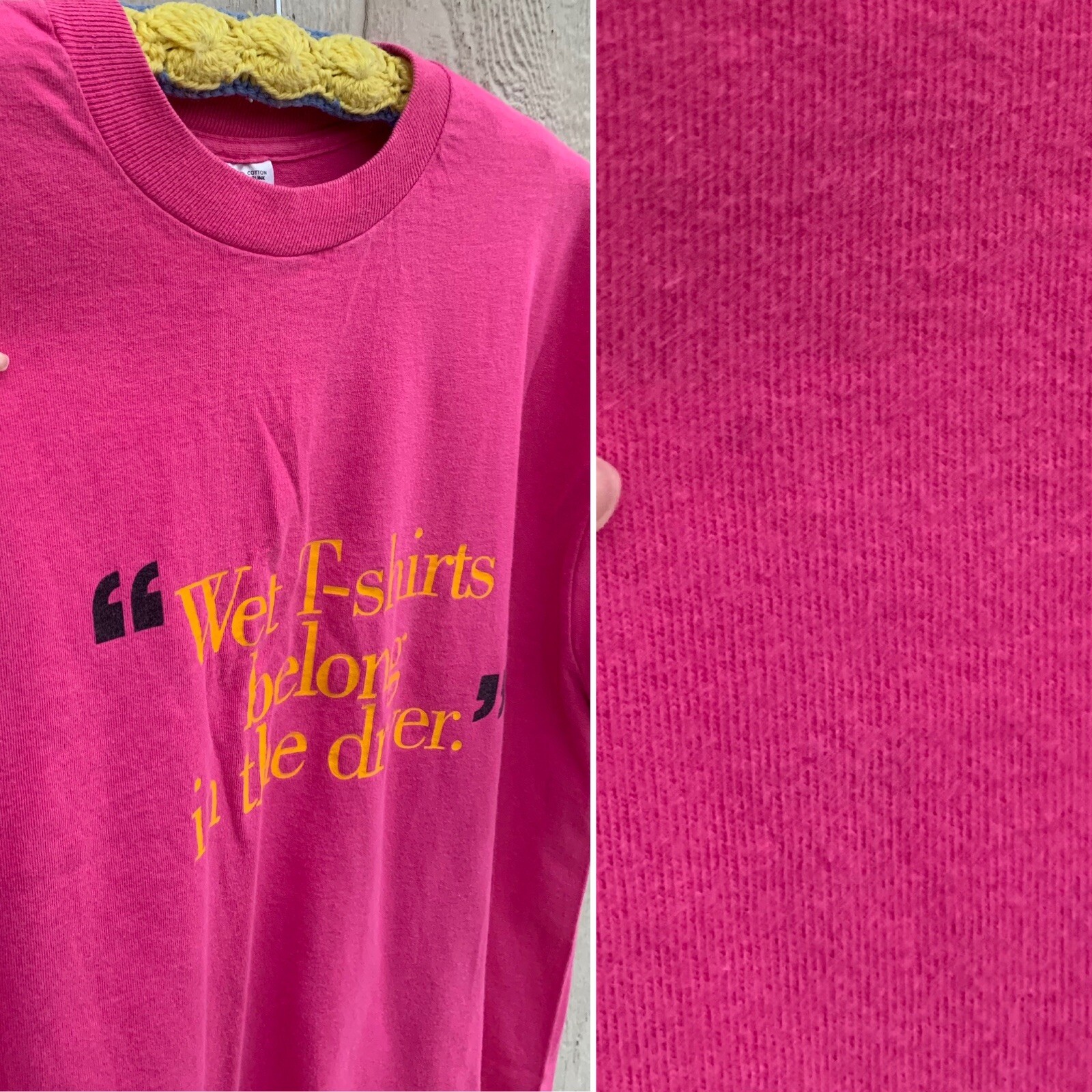 Vintage Wet T-shirts belong in the dryer. Virginia Slims V wear t shirt Size XL