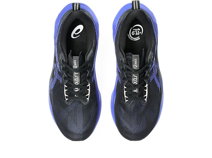 ASICS Running Shoes NOVABLAST 5 1011B974.004 Black / Cobalt Burst