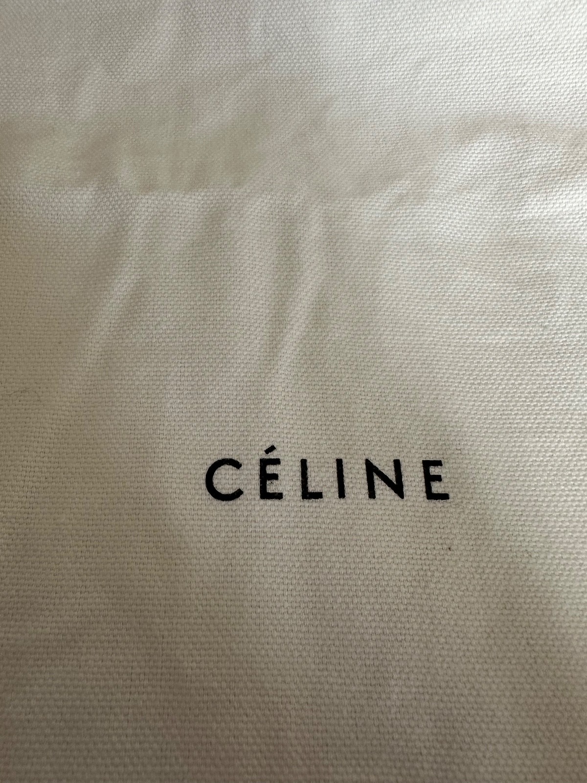 Auth New Celine Dust Bag 4 Wallet SLG 8.75″ W x 8″ Tall