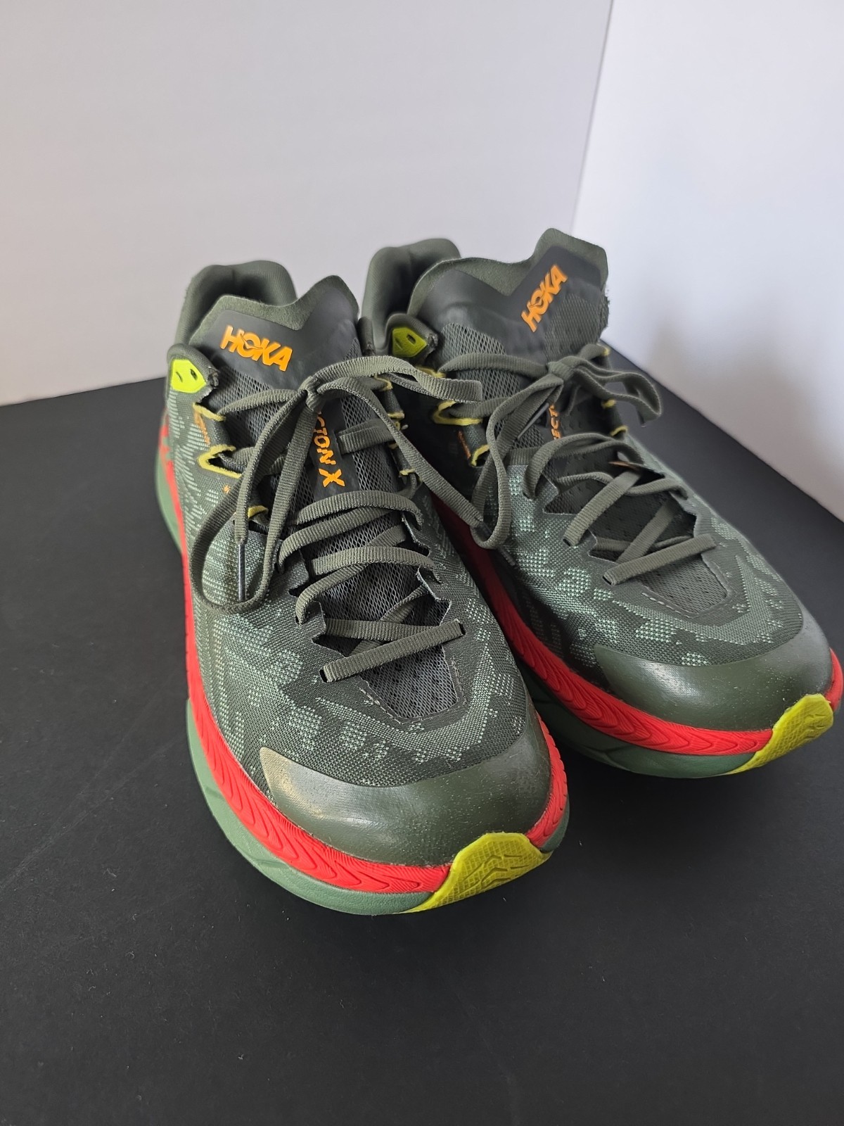 Hoka Tecton X One One Trail Running Shoes 10.5D (Eur 44 2/3)