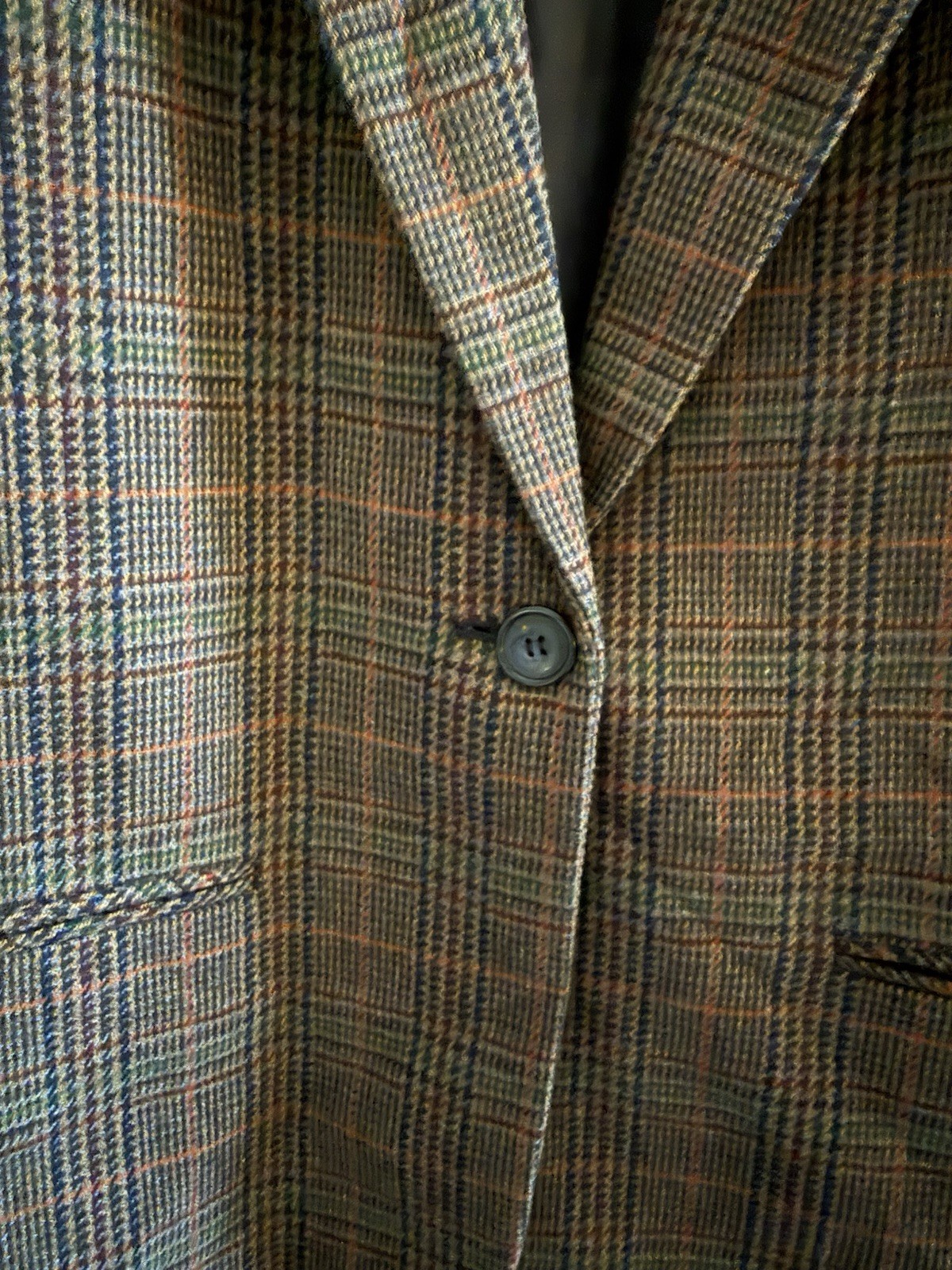 Vintage Women’s Sag Harbor Plaid Wool Blazer Size 14
