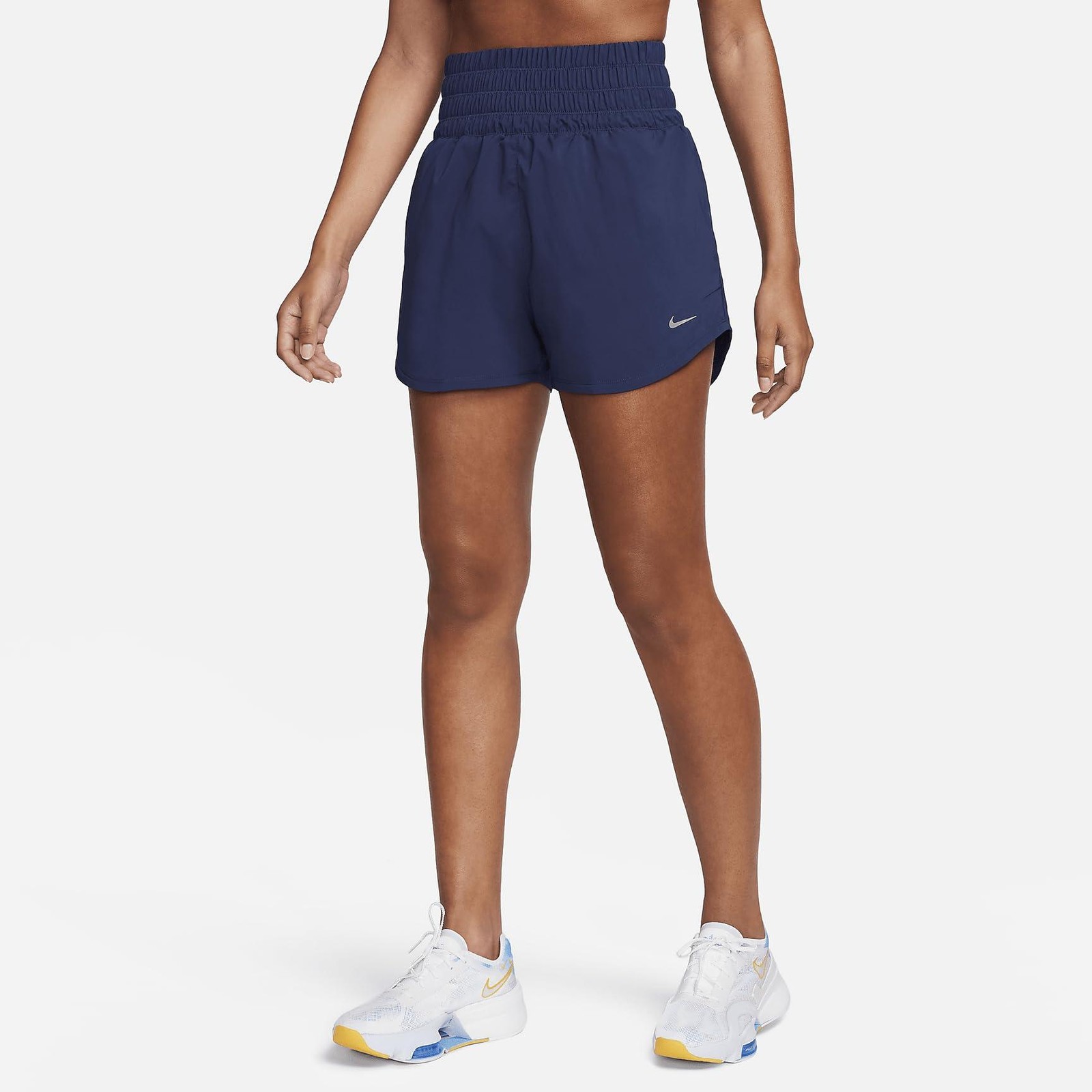 [DX6642-410] WOMENS NIKE ONE DRI-FIT ULTRA HIGH-RISE 3″ BRIEF-LINED SHORTS