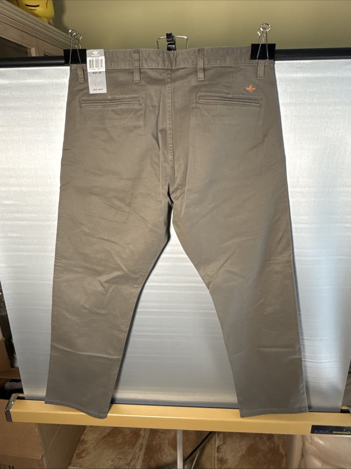 Dockers Alpha Collection The Original Khaki Slim Tapered Stretch Pants 34×29