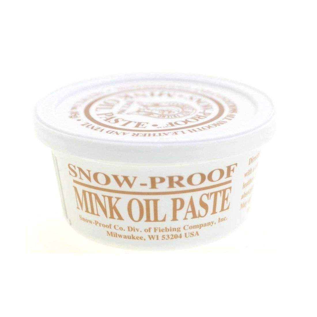 Fiebing’s SNOW PROOF MINK OIL PASTE 3 oz