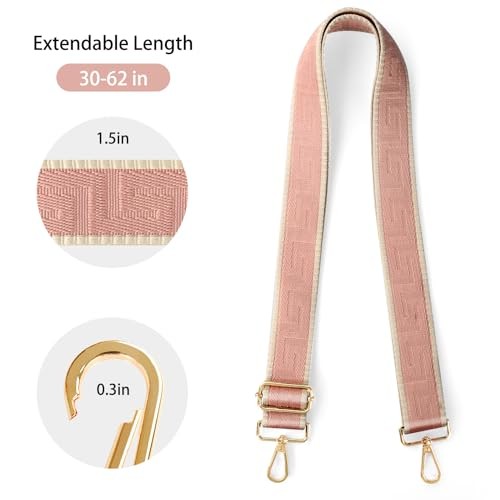 Purse Straps Replacement Crossbody Straps for 1.5inch/3.8cm Color 4-10