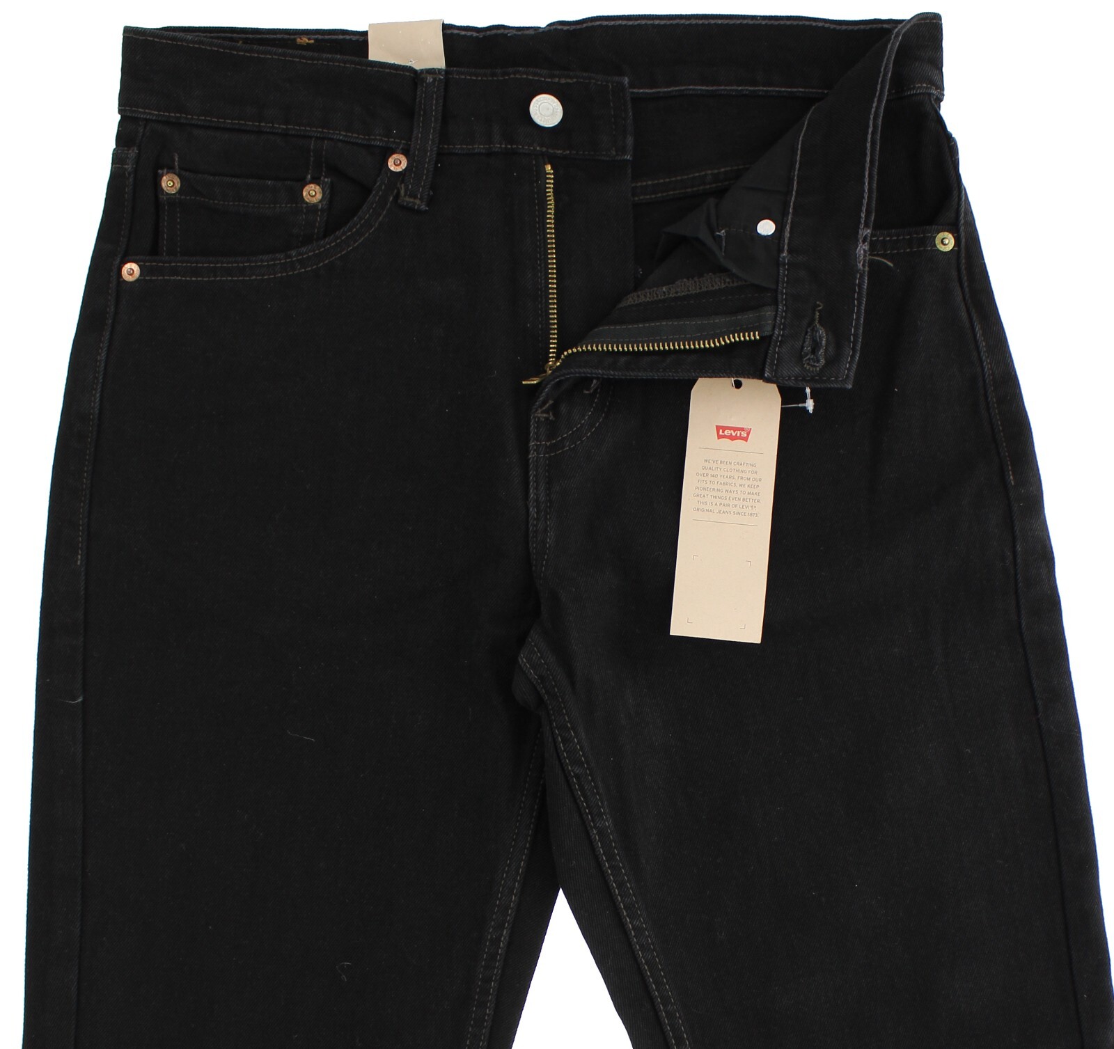 Levi’s Men’s 513 Jeans Slim Straight Blended Denim Pants 5-Pockets, 32″ Inseam