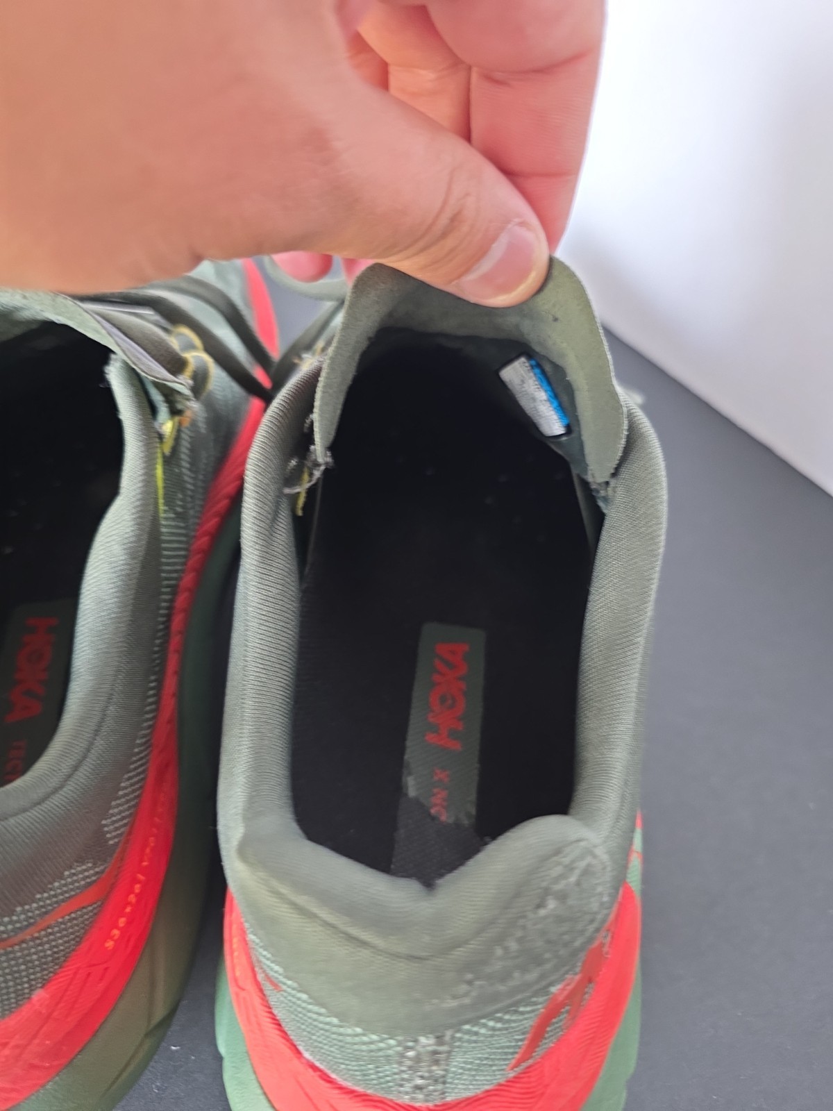 Hoka Tecton X One One Trail Running Shoes 10.5D (Eur 44 2/3)