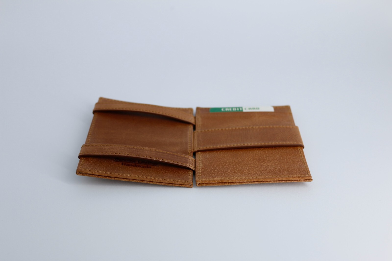 Handmade Leather Magic Slim Wallet – Minimalist RFID Front Pocket Wallet