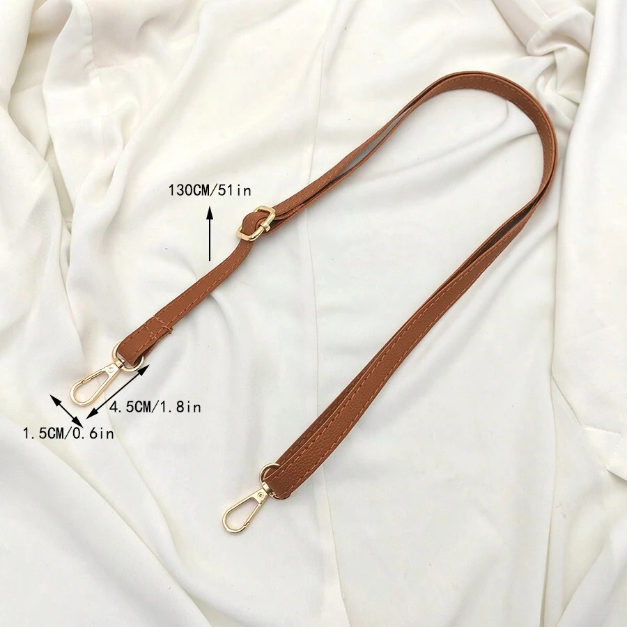 Adjustable Long Leather Crossbody Shoulder Bag Strap Handbag Belt Replacement x1