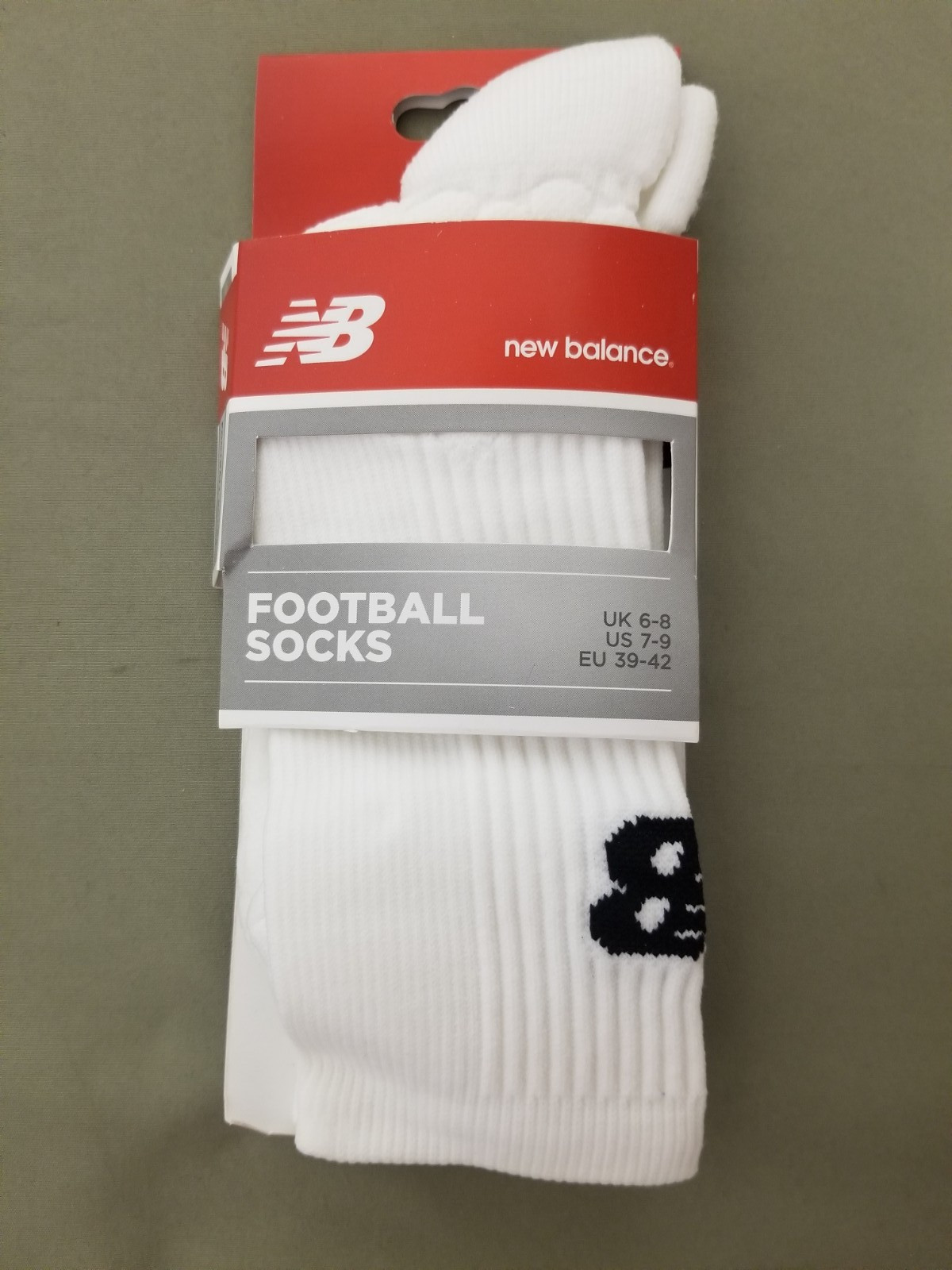 New Balance Soccer Football Crew Socks. 5 Colors To Choose.