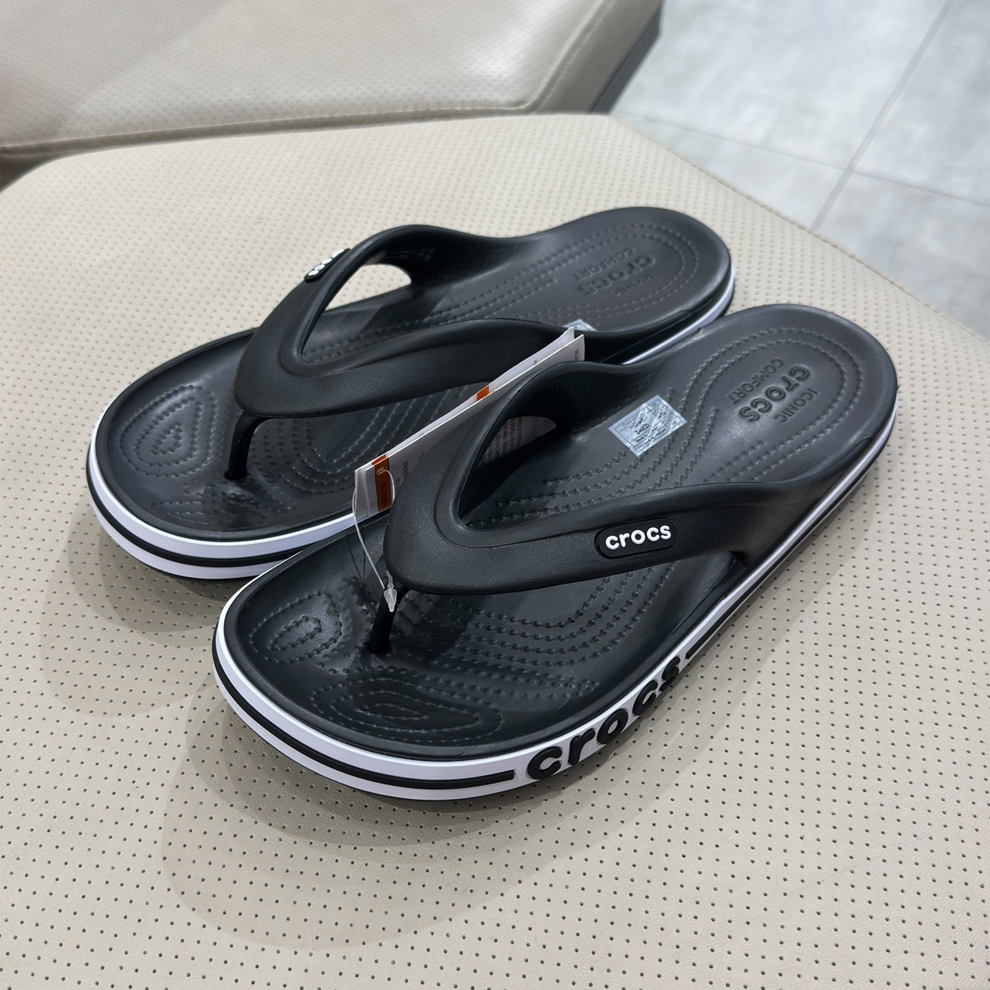 Crocs Bayaband Flip Flops Adult Sandals Men Women Unisex Comfort Shoes New