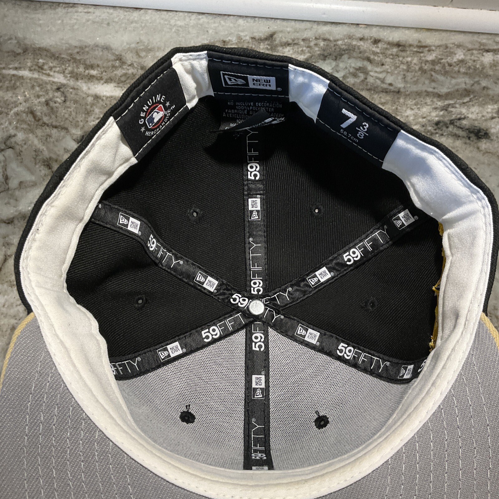 Cleveland Guardians 2022 All Star Patch New Era 59FIFTY 2-Tone Cap Hat 7 3/8
