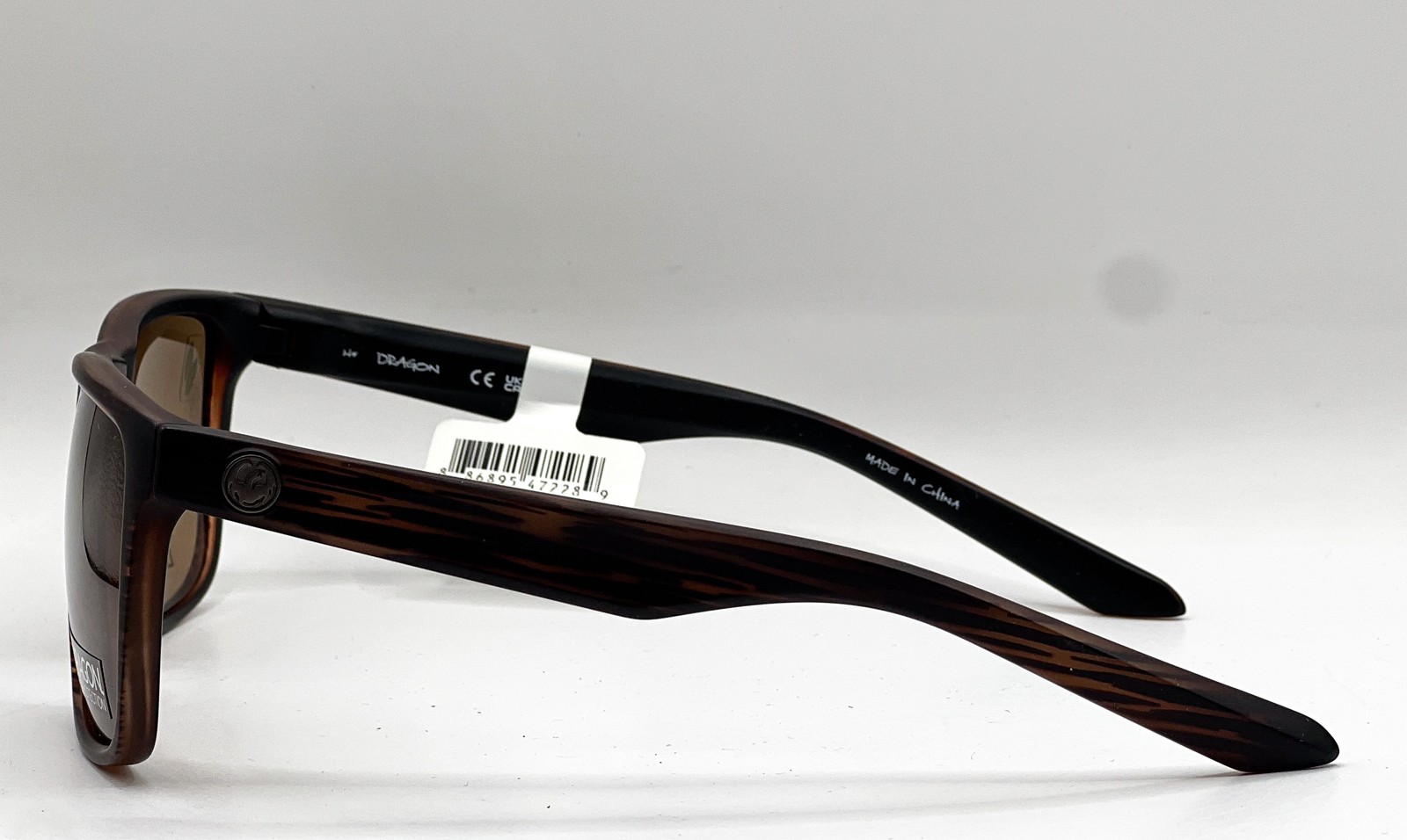 NEW DRAGON MERIDIEN LL 234 TEAK WOOD AUTHENTIC SUNGLASSES 57-17