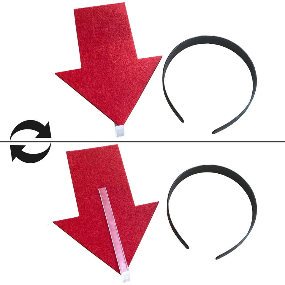2Pcs Arrow Headband | New Creative Symbol Headband | Party Festival Parade Conce