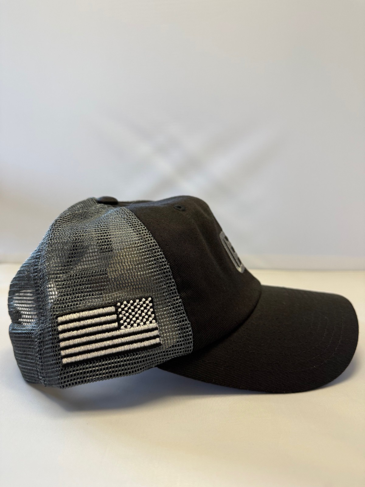 New EOTECH Embroidered Hat Black Charcoal Cap One Size Fits Most Adjustable Back