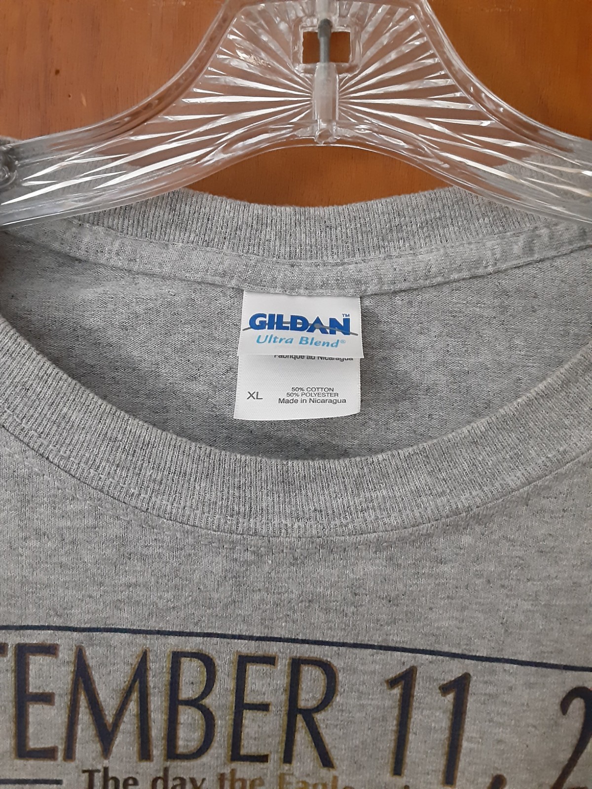 gildan ultra brand xl t-shirt sept 11, 2001 the day the eagle cried memorial…