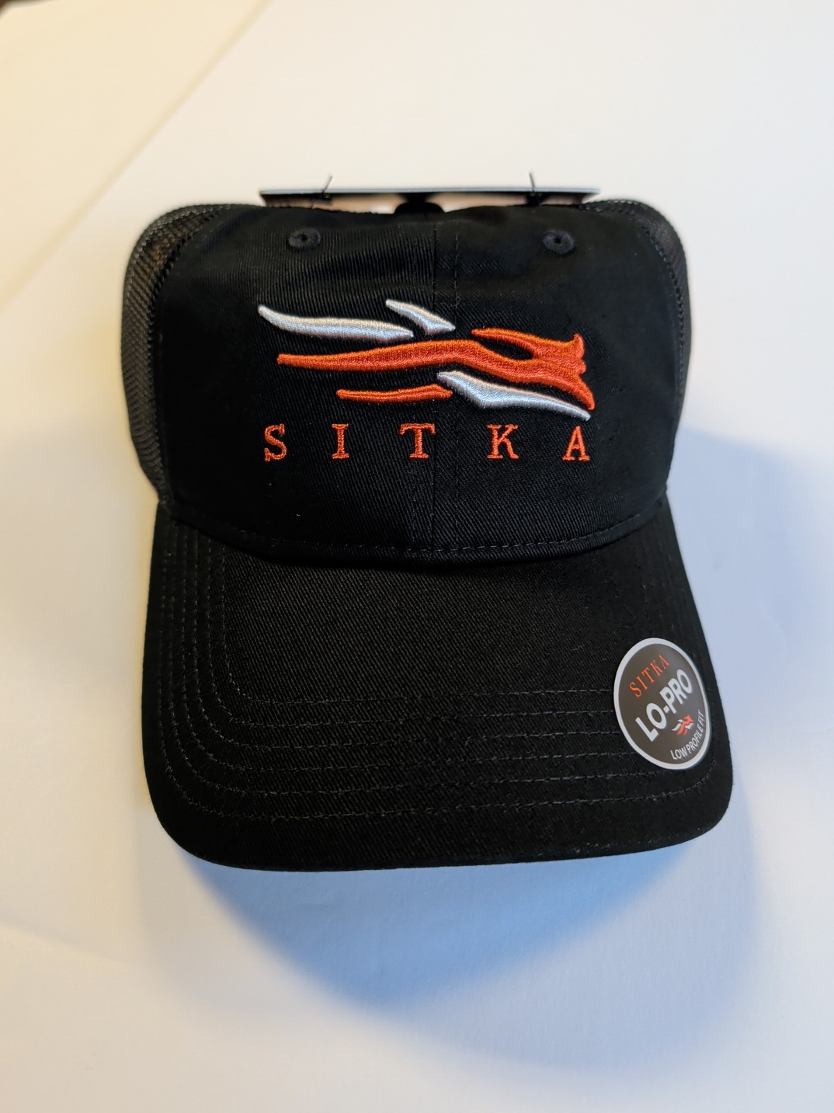 SITKA Hunting Classic Icon Lo-Pro Trucker Hat/Cap Black NEW