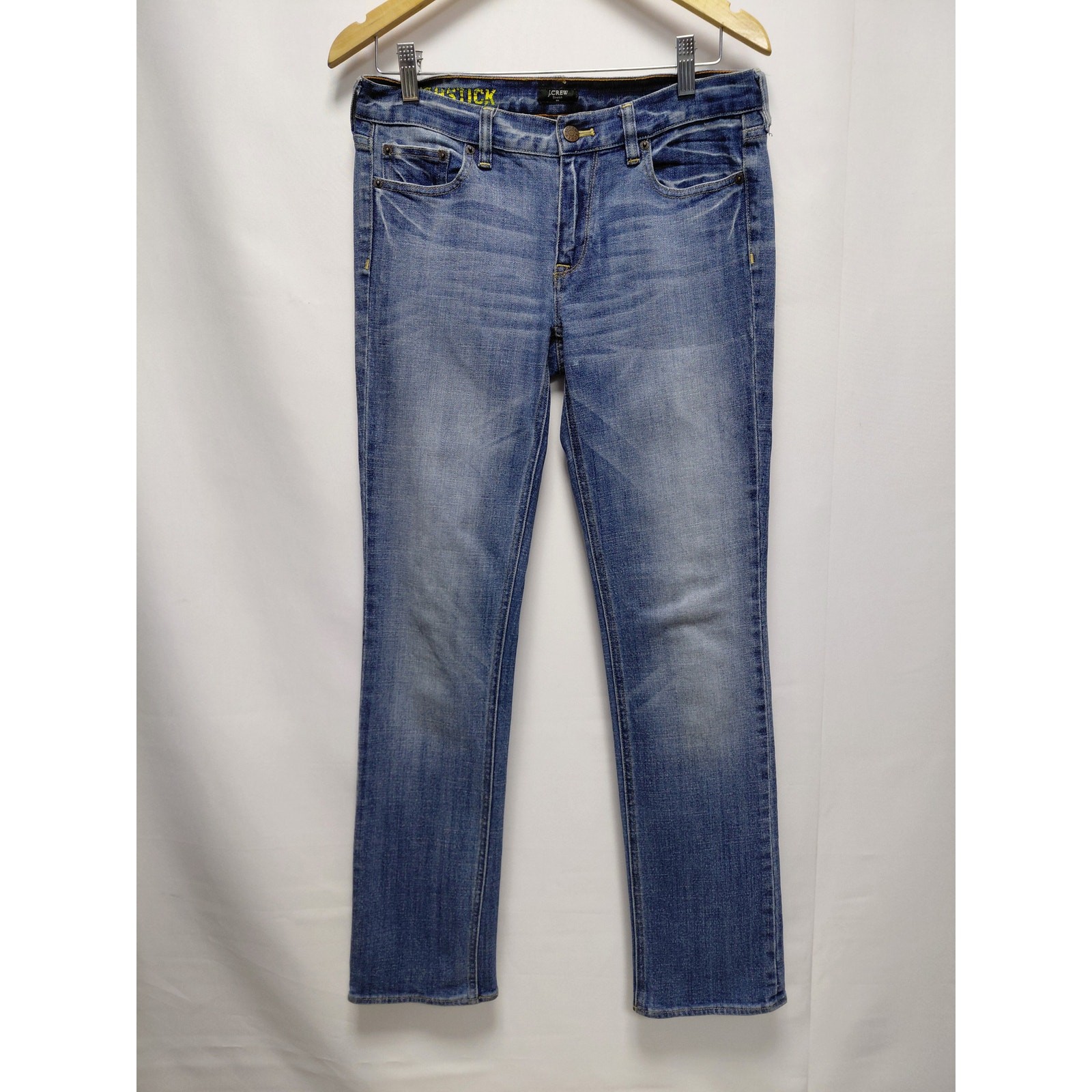 J.Crew Stretch Blue Jeans Mid (10-12 in) Regular Denim Women Size 29