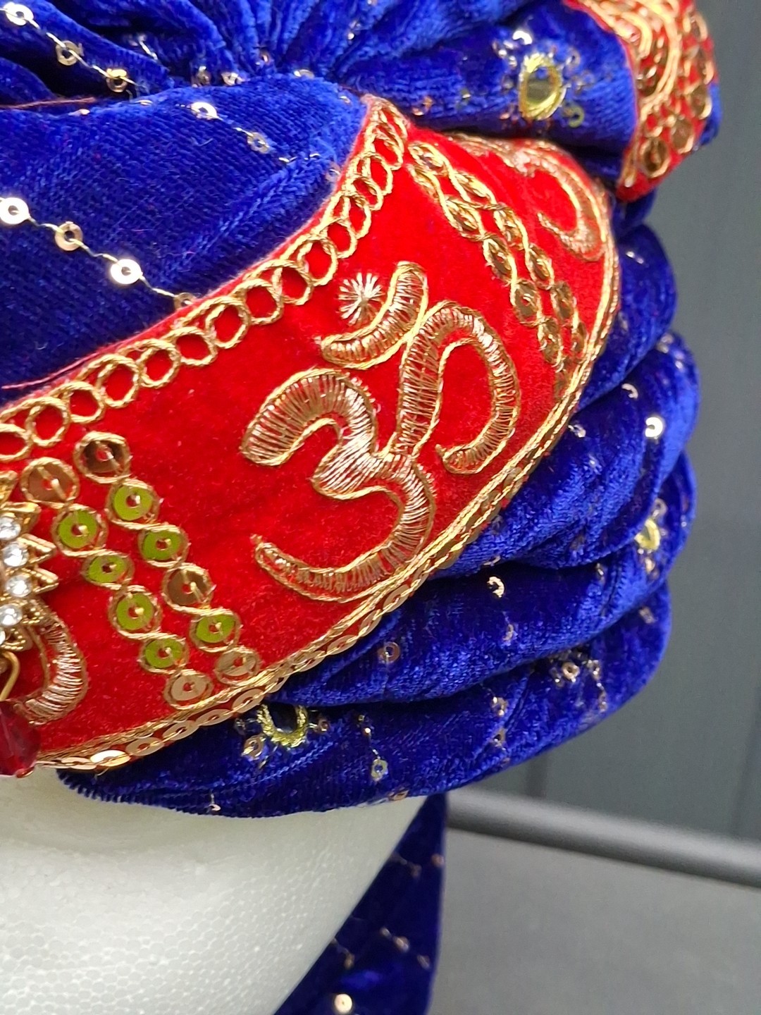Indian Turban Dulha Safa Pagri Men Groom Wedding Maharajeh Baraati Bollywood Hat