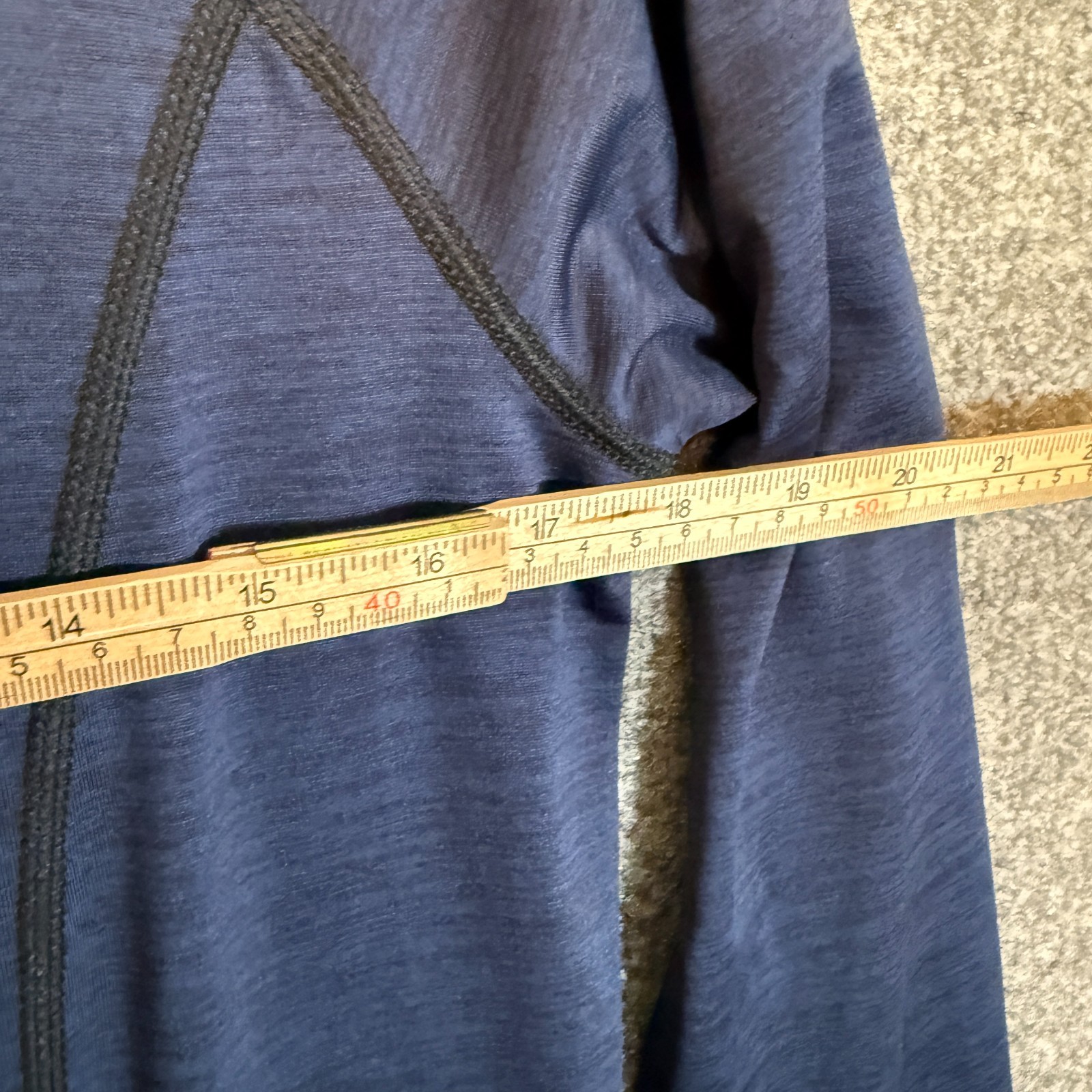 Ruby Ribbon Shirt Womens Small Blue Zip Up Hooded Sweatshirt Shapewear