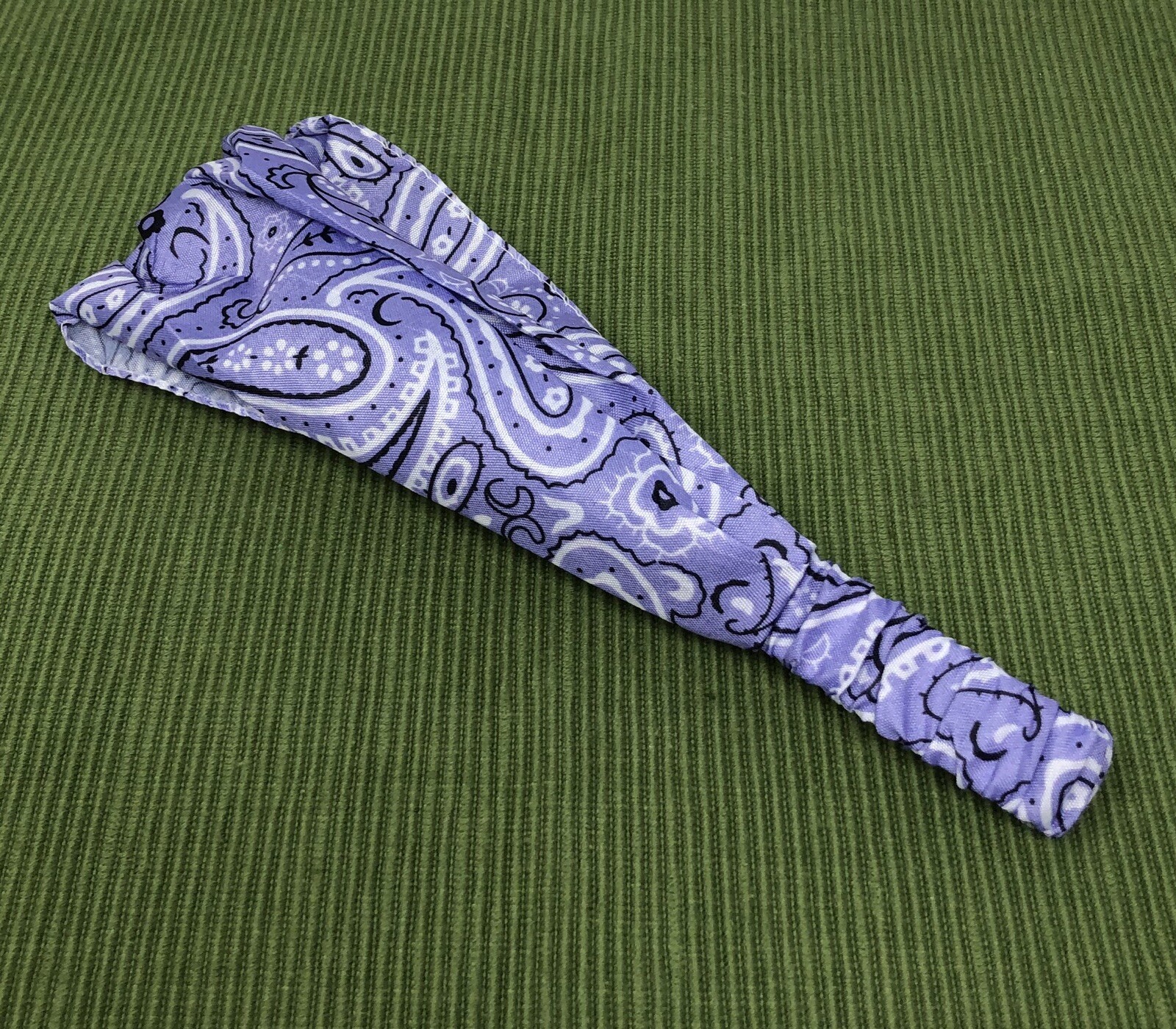 Paisley Headband Elastic Back Wide or Thin Bandana Style Hair Accessory USA Ship