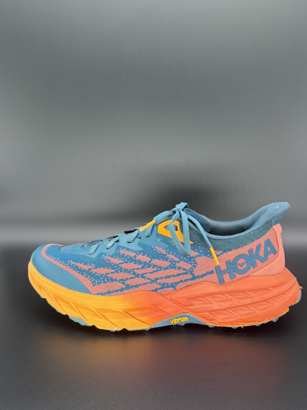 HOKA Speedgoat 5 Women’s US 10B Trail Running Shoes Vibram Read