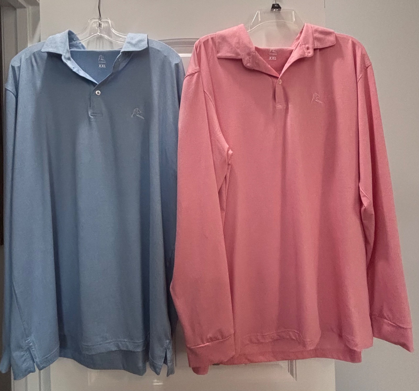 RHOBACK Shirt Mens Size XXL Polo Long Sleeve Golf Casual EUC Sold Separately
