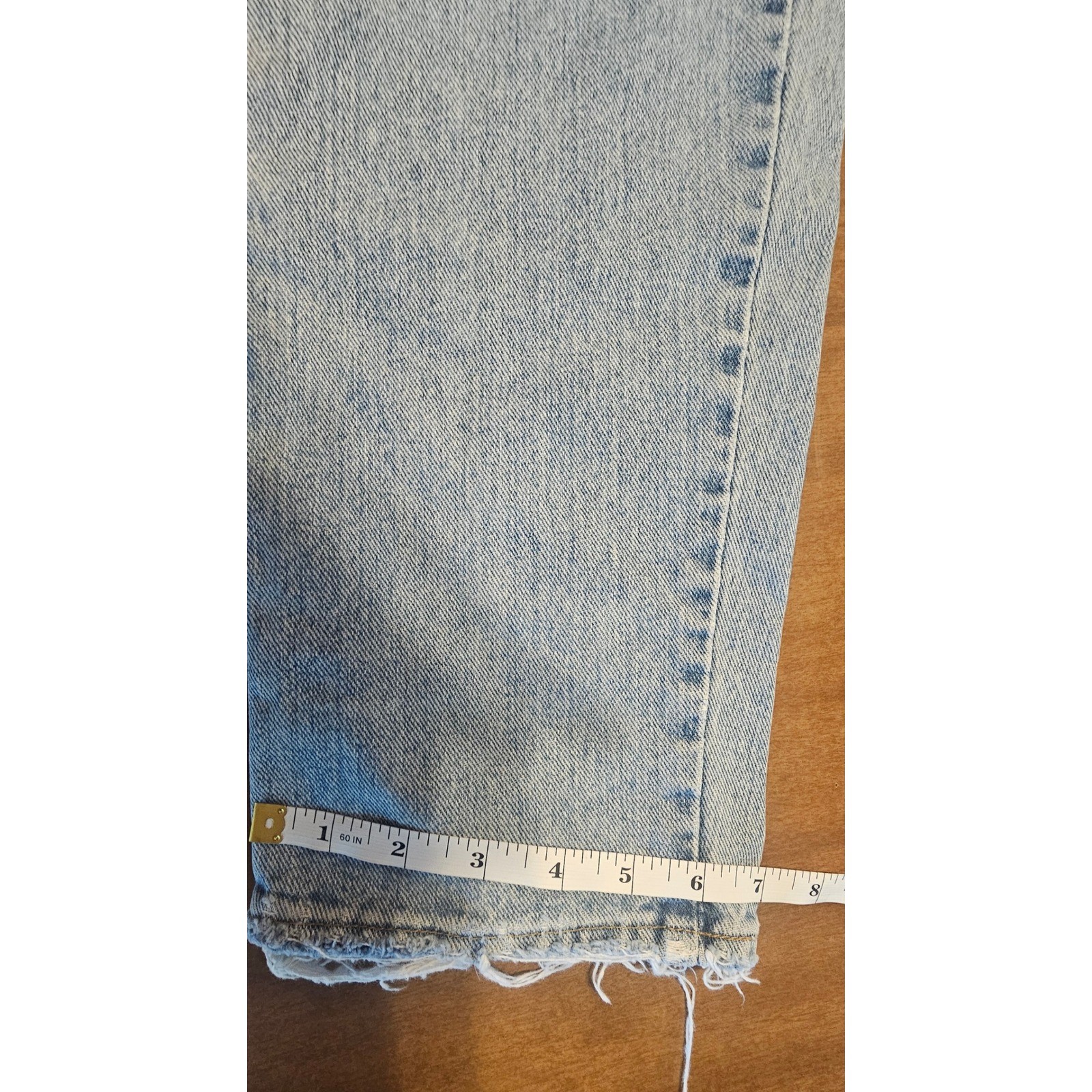 Vintage Wrangler Button Fly Light Wash High Waist Mom Jeans 13/14×34 WJ2