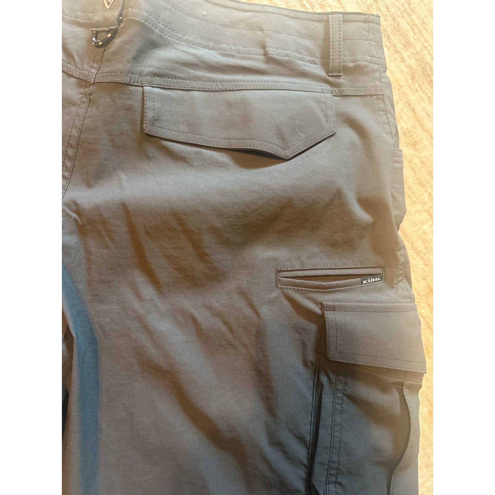 KÜHL Gray Renegade Cargo Hiking Shorts Men’s Size 38