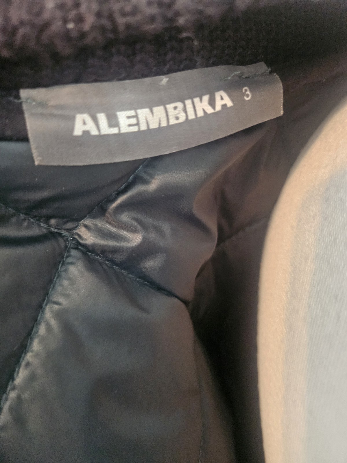 Alembika Women’s Large Quilted Long Green Puffer Jacket