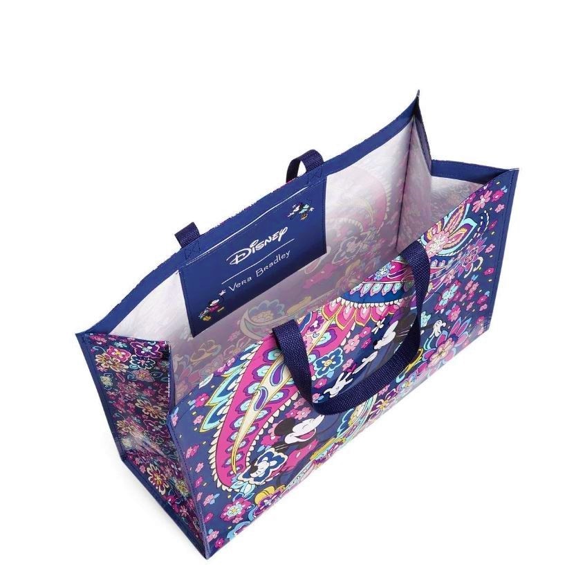 Vera Bradley NWT X Disney Limited Edition Sensational Six Paisley Market Tote Ba