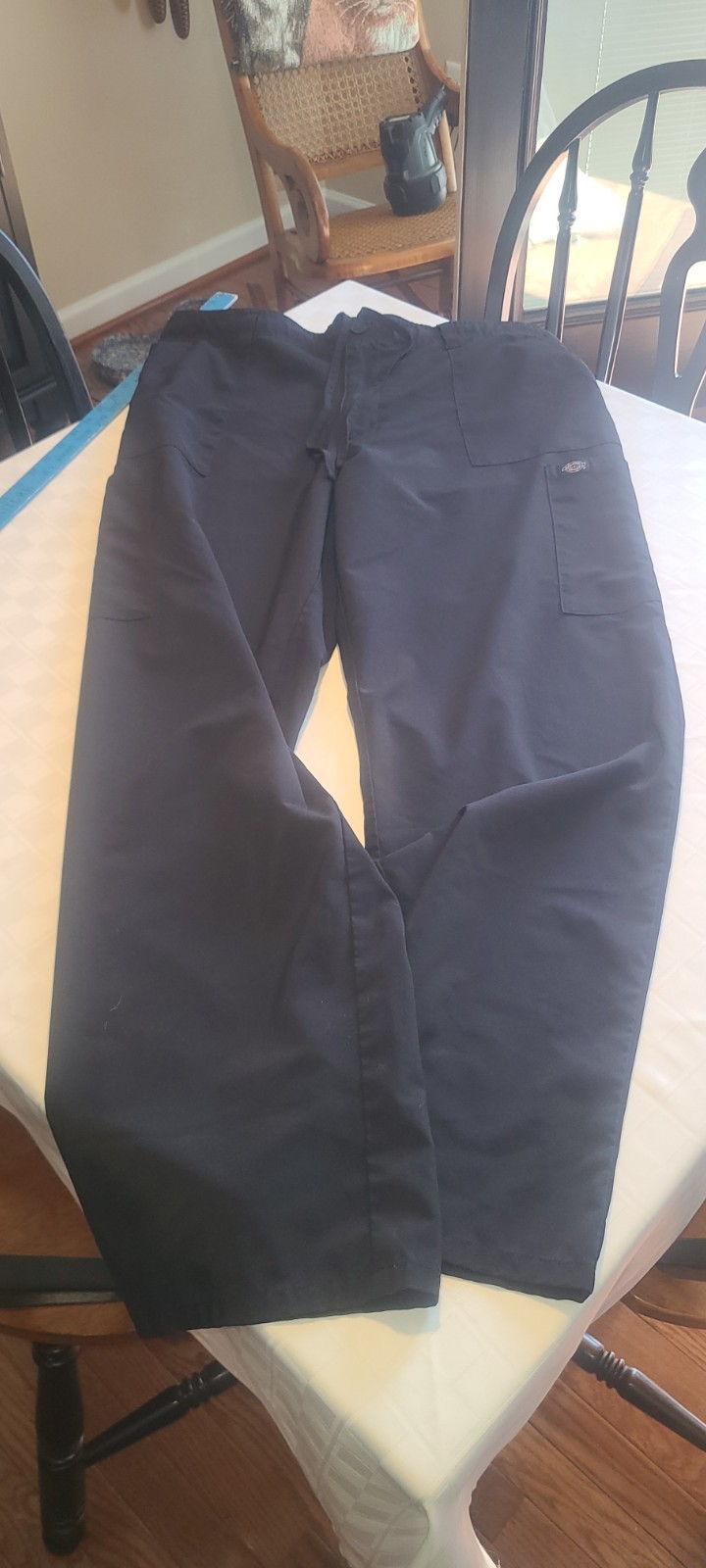 Dickies Scrub for Men Fly Front Cargo Pant with 7 Pocket, Durable, Fade Resist