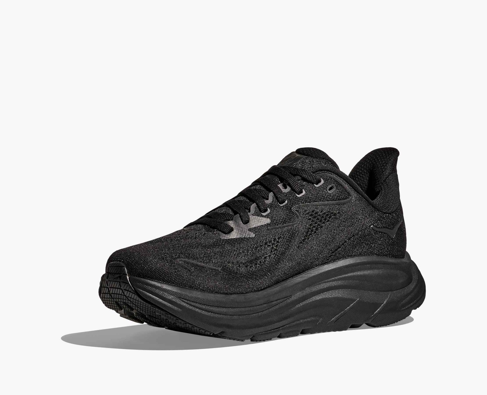 Hoka One One Women’s Clifton 10 Black / Black Running Shoe