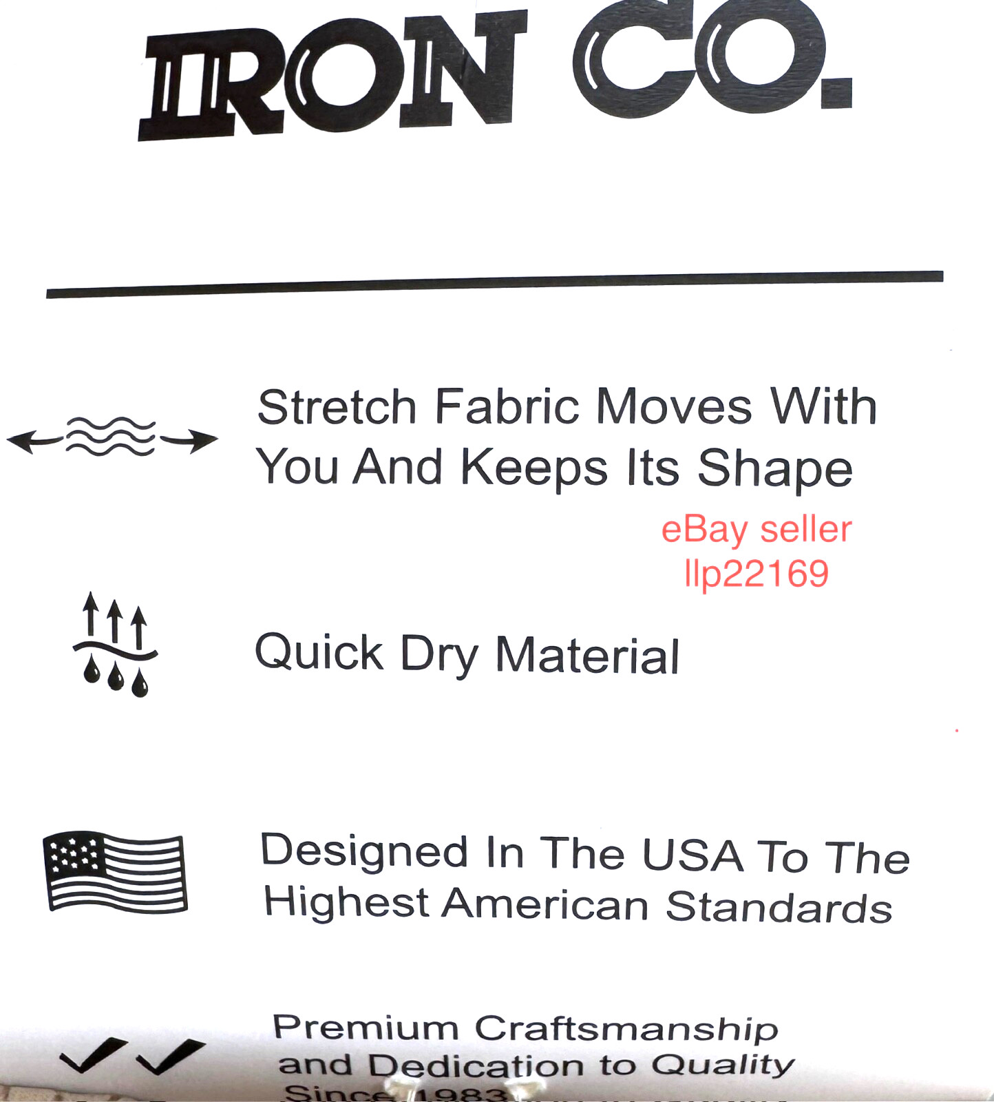 IRON CO Men’s Stretch Nylon Tech Fabric Shorts SIZE 33 Flex Waist SANDSTONE New!