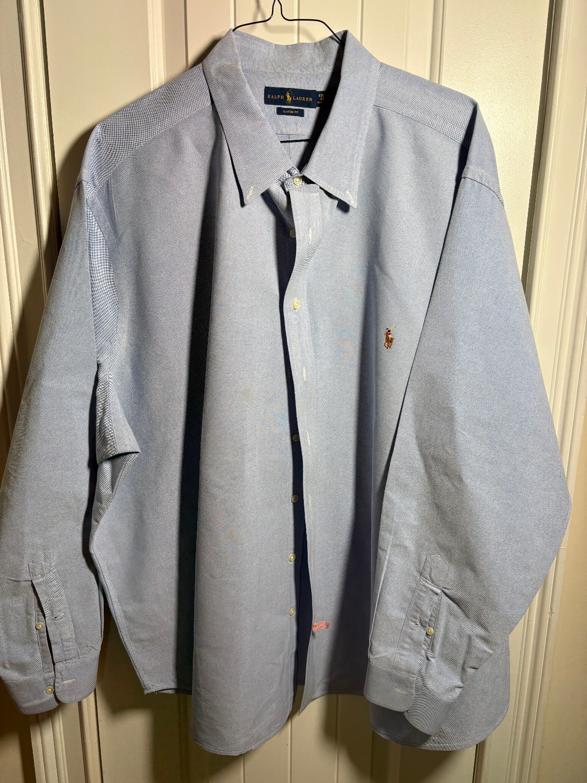 Men’s 4X Polo Ralph Lauren Long sleeve buttondown shirts men 4XL 4XB