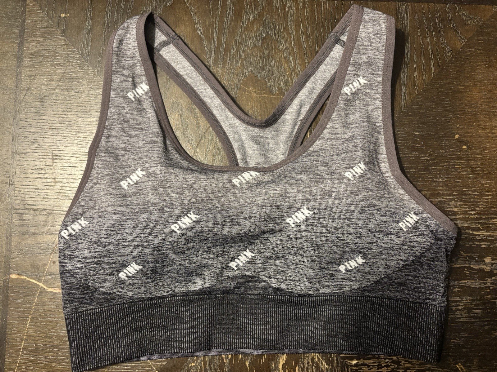 Victoria Secret Pink Sports Bra (grey) Size XL