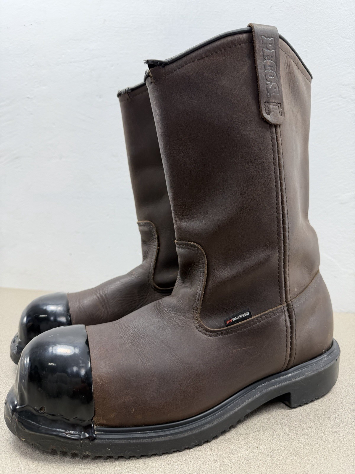 Red Wing 2230 Pecos Mens 11 EE Steel Toe Waterproof Work Boots USA TUFF TOE