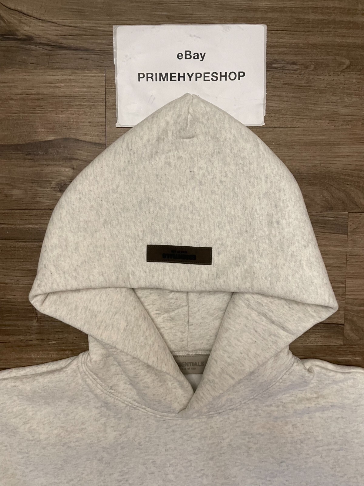 NEW Fear of God Essentials Set Hoodie & Sweatpants Light Oatmeal Size XXS-XL