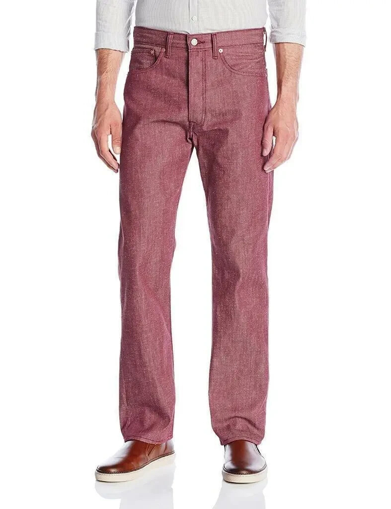 Levi’s Strauss 501 Men’s Shrink To Fit Straight Leg Jeans Button Fly Size 40×32