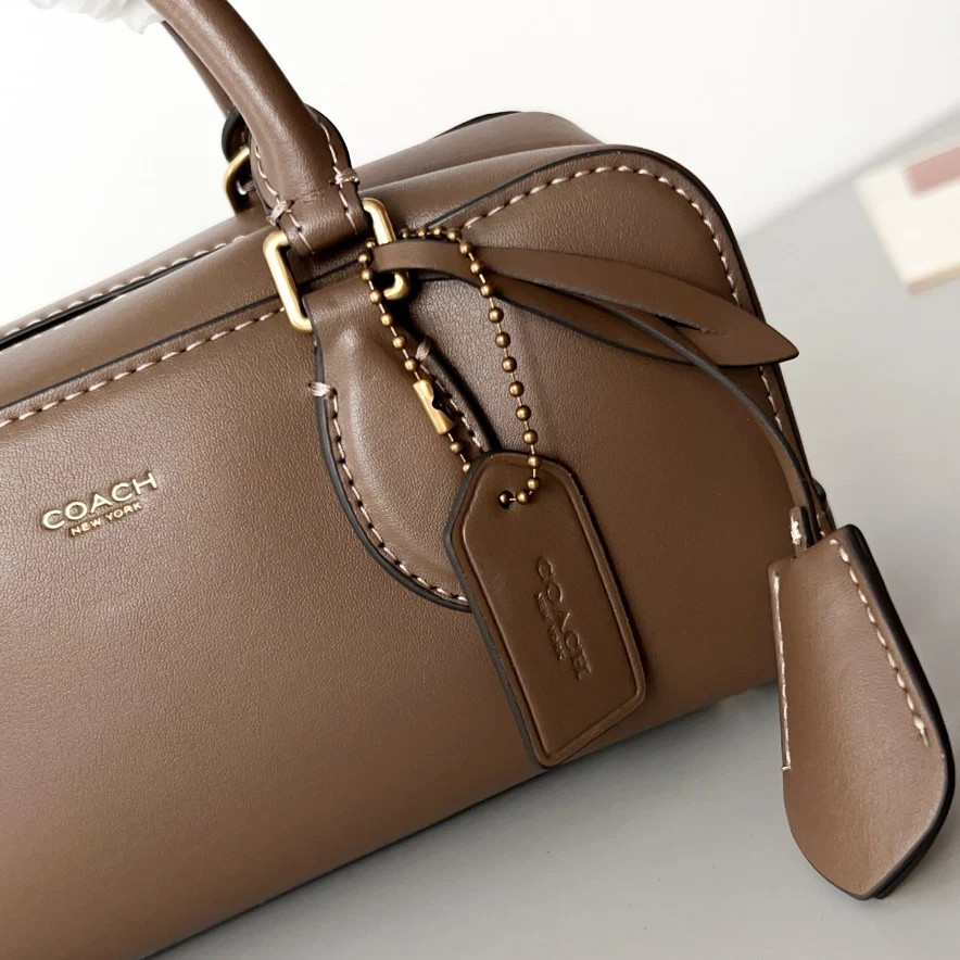 COACH Bowery Satchel 22 Crossbody 2way Shoulder Bag Dark Stone CY917 outlet JP