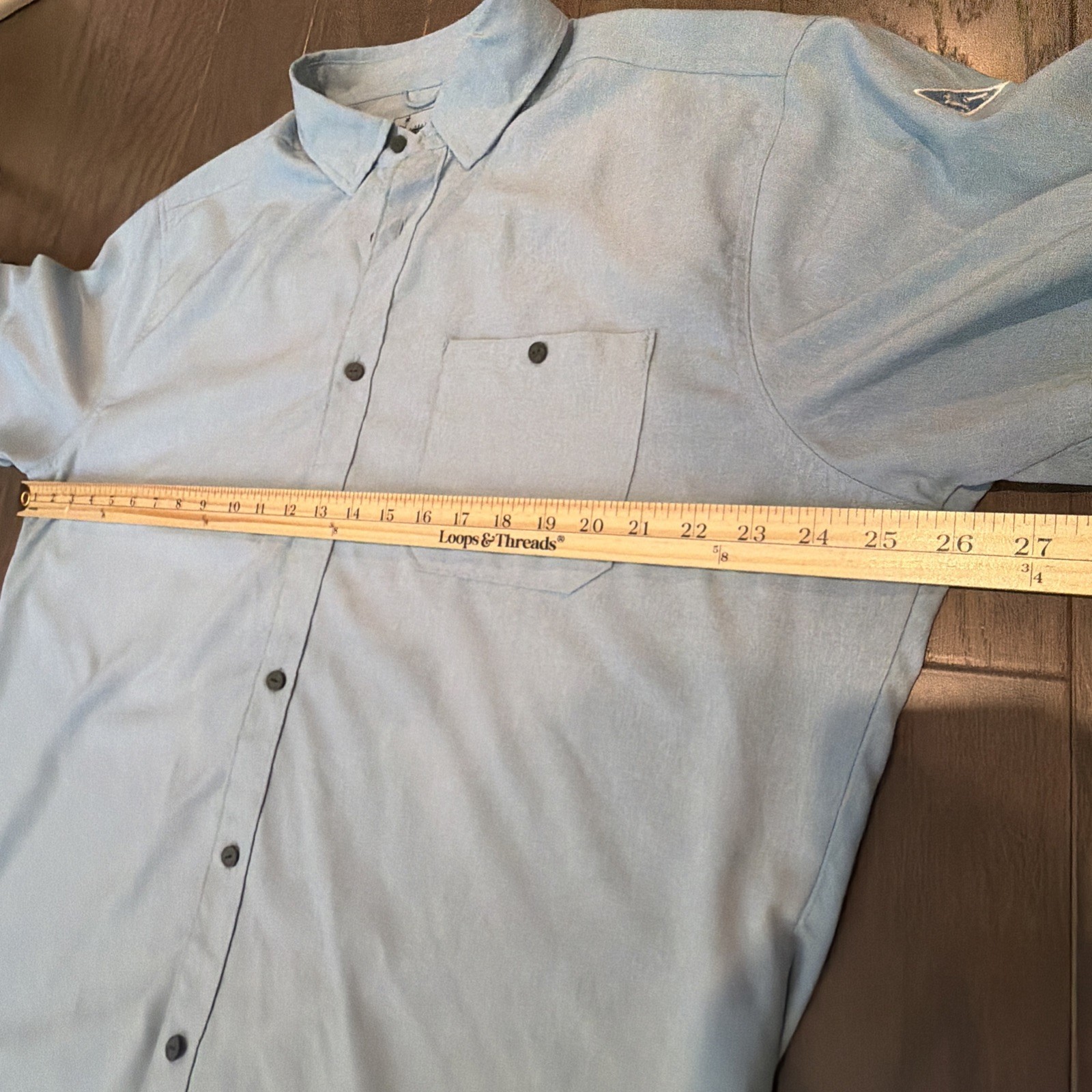 Fish Hippie🌟Men SZ~XL Performance Outdoor Button/Roll~Tab Long~Sleeve Shirt💥