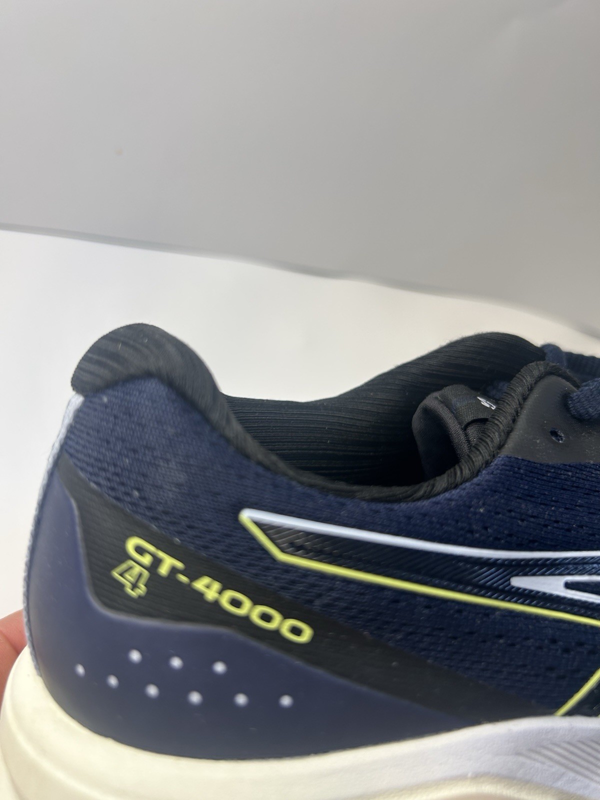 ASICS GT-4000 4 Women’s 9.5 D Wide Running Walking Shoes Navy Blue Cushion