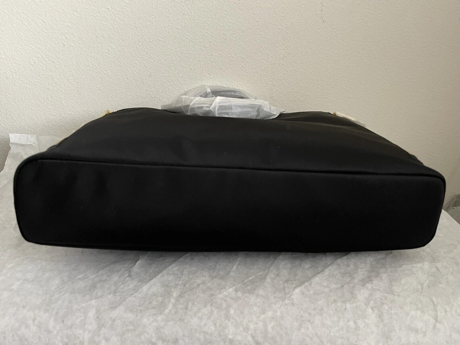 NWT Tumi Voyageur Kendallville Briefcase Bag $495 Black/Gold