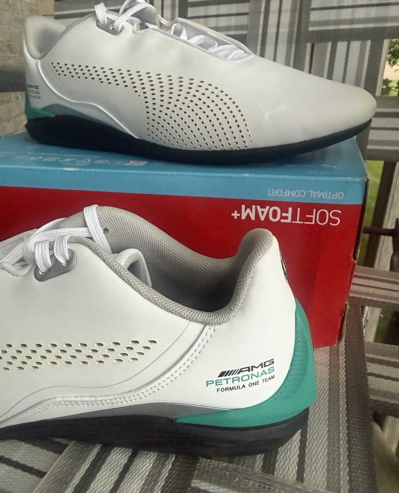 Puma Mens AMG Petronas Formula 1 Drift Cat Motorsport DECIMA Shoes Size 10, 10.5