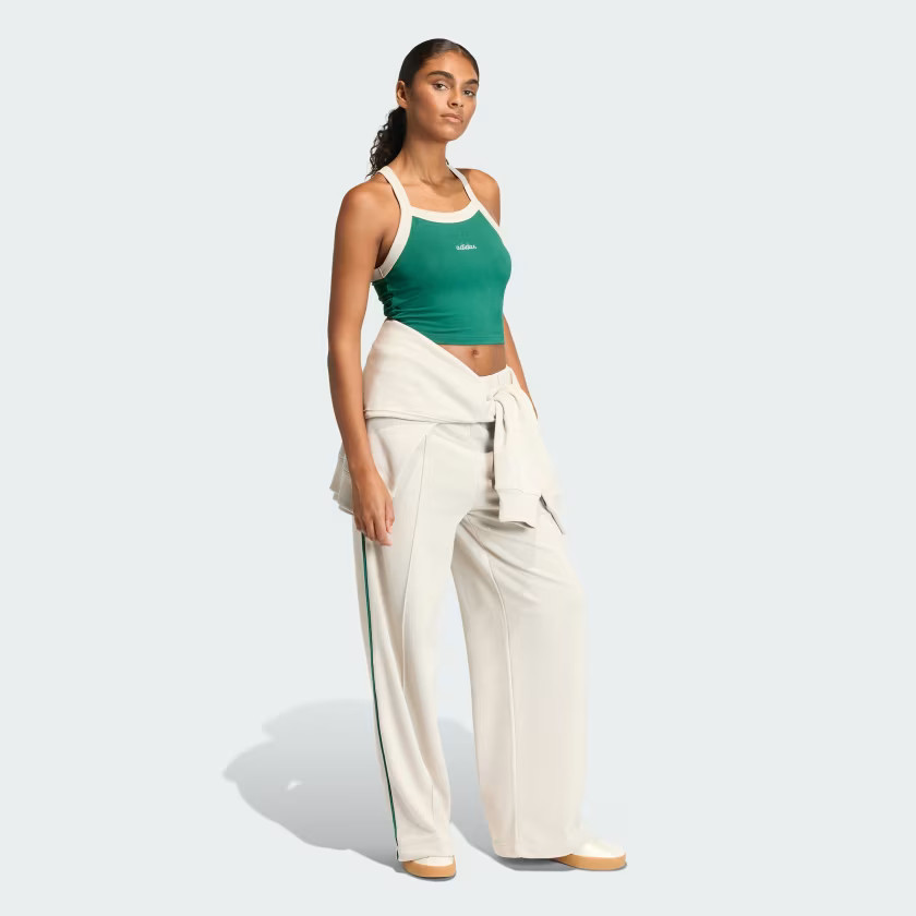 adidas women Seasonal Essentials Colorpop Tank with Embroidered Graphic